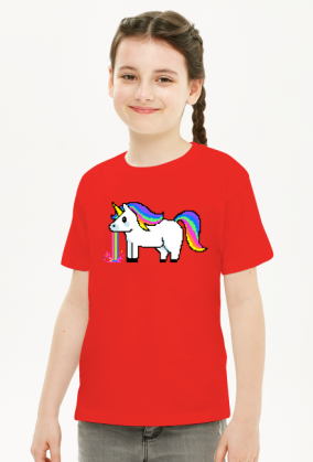 jednorożec rzygający tęczą