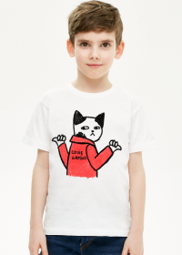 koszulka co sie gapisz z wrednym kotem