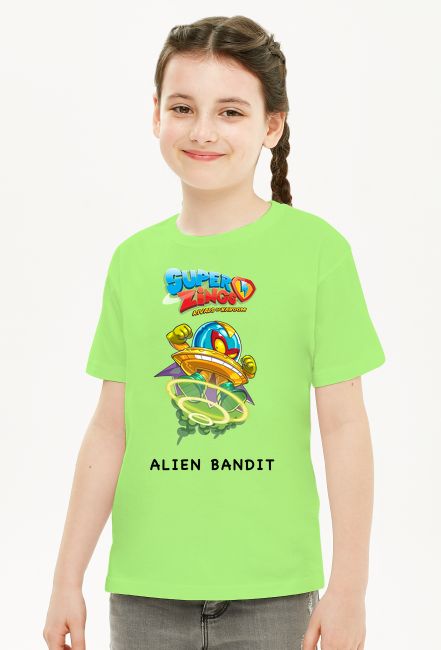 Koszulka dziecięca Super Zings Alien Bandit