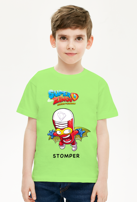 Koszulka dziecięca Super Zings Stomper