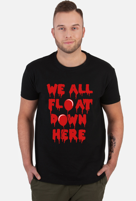 KOSZULKA MĘSKA	WE FLOAT DOWN HERE 1