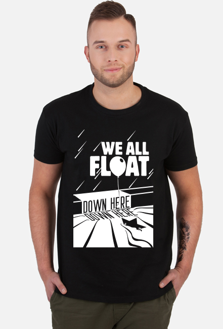 KOSZULKA MĘSKA	WE FLOAT DOWN HERE 2
