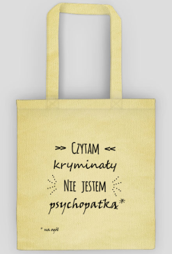 Czytam kryminały - torba