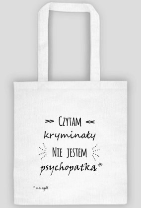 Czytam kryminały - torba