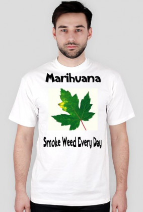 Marihuaen - koszulka biała