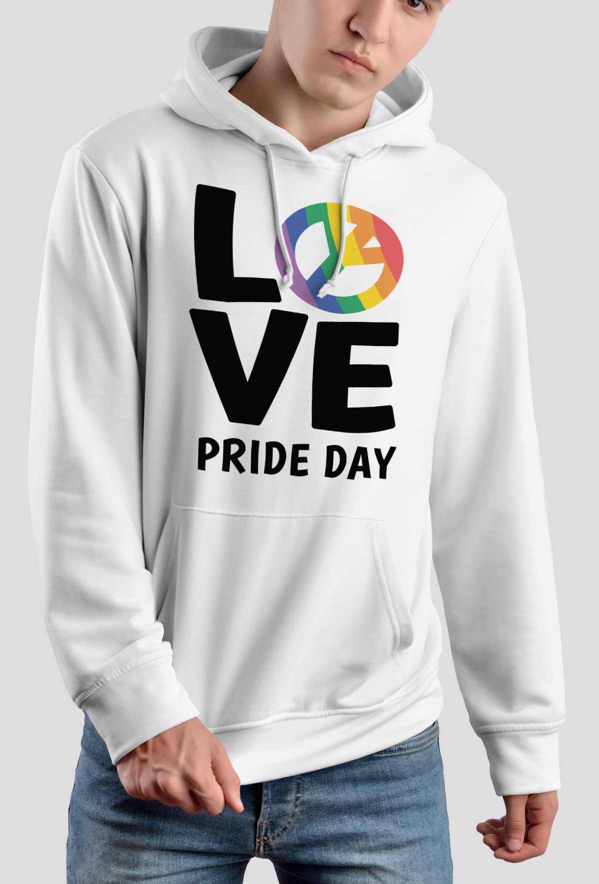 Bluza - Love Peace (Wyjątkowy prezent)