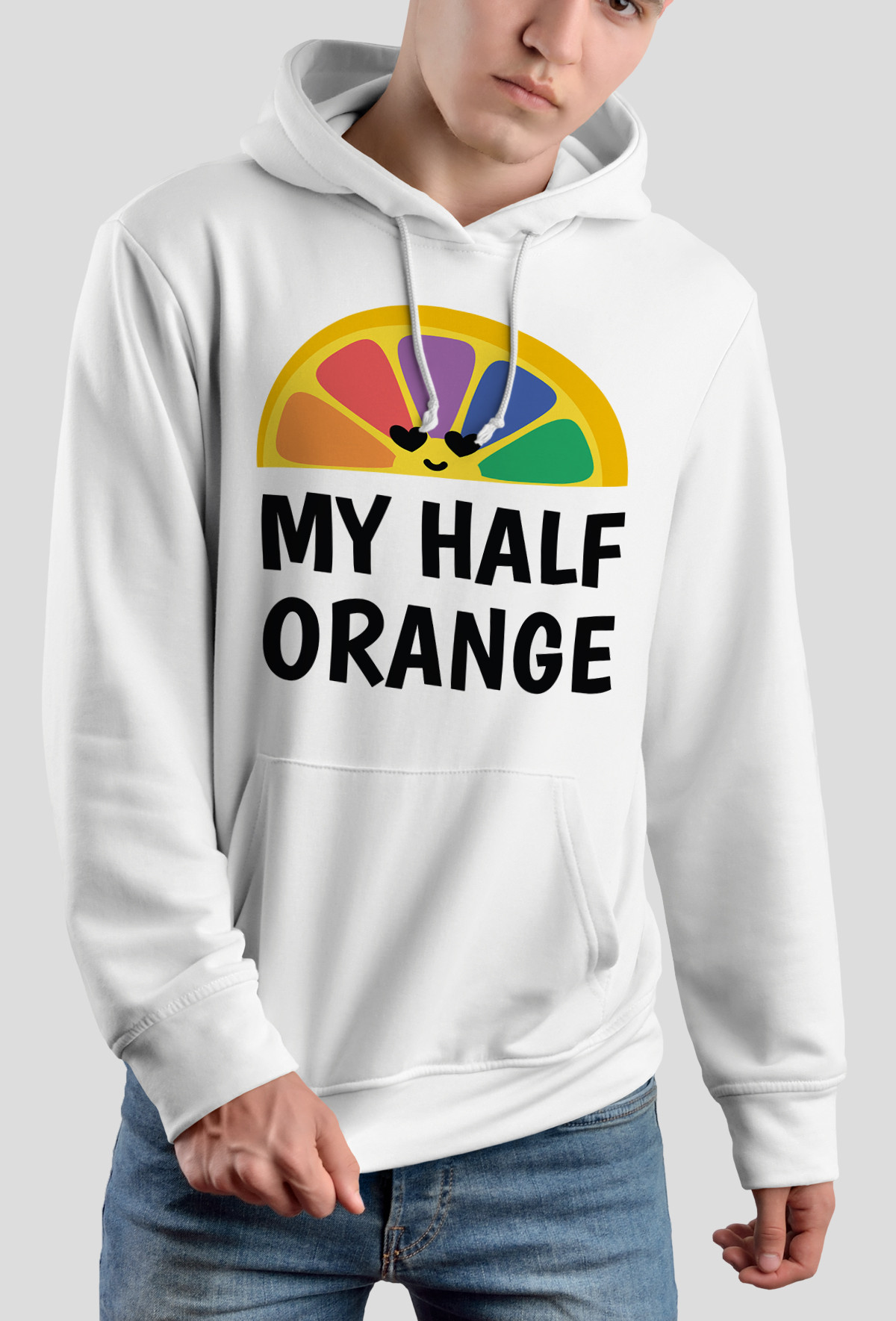 Bluza - My half Orange (Wyjątkowy prezent)
