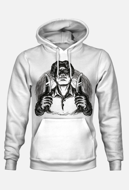 Bluza męska z kapturem - Podano obiad