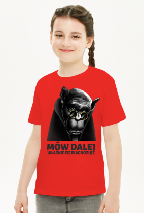 koszulka mów dalej właśnie cię diagnozuję