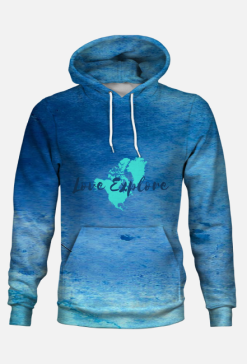 Bluza Love Explore Blue Ocean