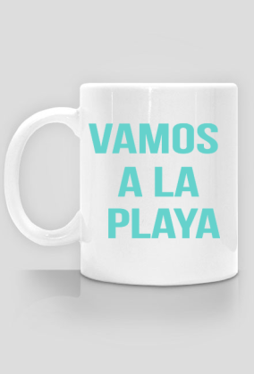 "Vamos a la playa" Kubek