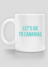 "Let's go to Canarias" kubek