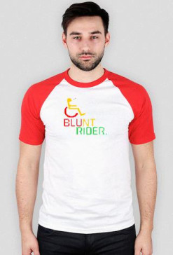 Blunt rider wer. męska, czerwone rękawy