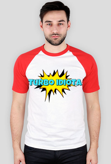 Koszulka męska - Turbo idiota