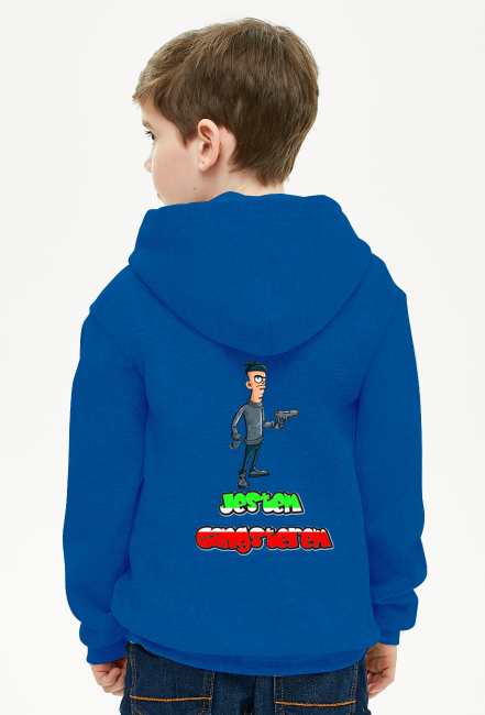 Bluza z kapturem - Jestem Gangsterem