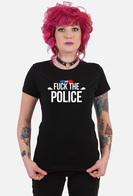 Koszulka damska  - Fuck the police
