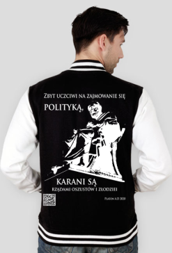 Platon 2020 w. kurtka męska 2kolorowa przód i plecy