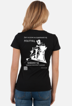 Platon 2020 w. podkoszulek damski z krótkim rękawem  plecy