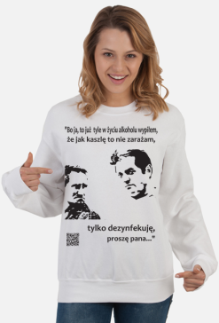 Dezynfekcja bluza damska z długim rękawem przód