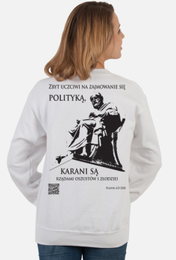 Platon 2020 bluza damska z długim rękawem plecy
