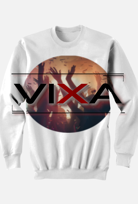 bluza z pełnym nadrukiem na czystej, 100%