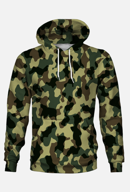 Bluza z kapturem - Moro