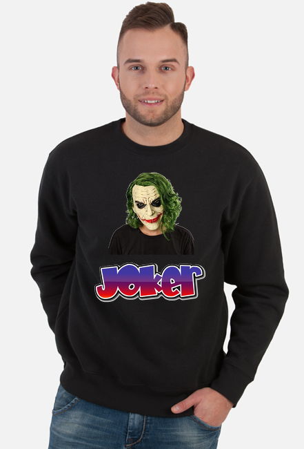 Bluza męska bez kaptura - Joker