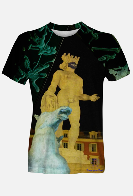 Koszulka cała 12 DiamentowyDuch. Naniesiony obraz z pracowni Kamili Ottenberg Kamińskiej.