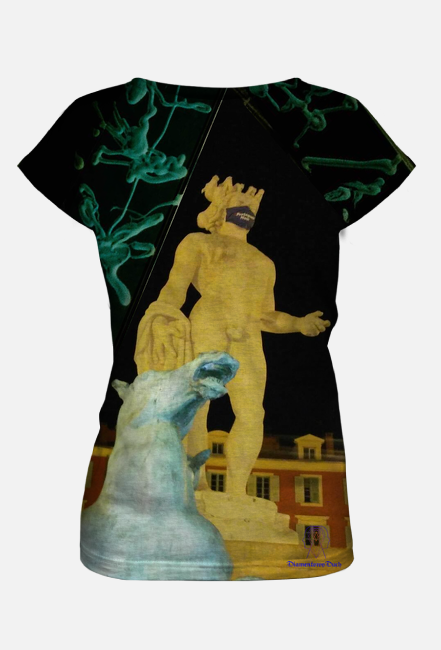 Koszulka cała 13 DiamentowyDuch. Naniesiony obraz z pracowni Kamili Ottenberg Kamińskiej.