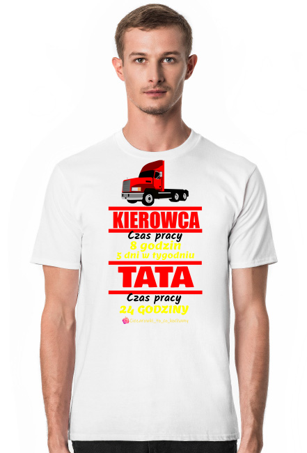 Koszulka (rożne kolory) Kierowca Tata