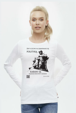 Platon 2020 podkoszulek damski z długim rękawem  przód
