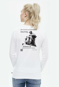 Platon 2020 podkoszulek damski z długim rękawem  plecy