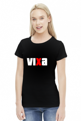 ViXa bluzka czarna krótki ręk. K