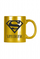 Super Chłopak - złoty kubek na Dzień Chłopaka - Superman