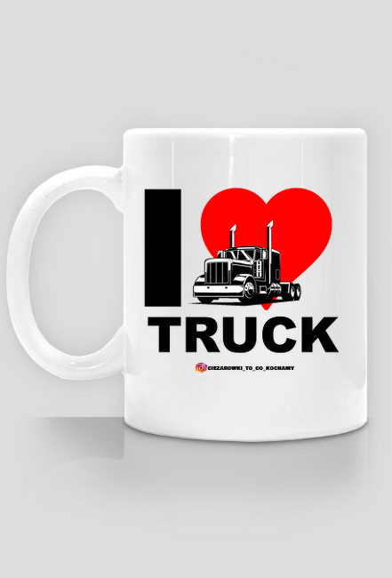 Kubek I Love Truck #3