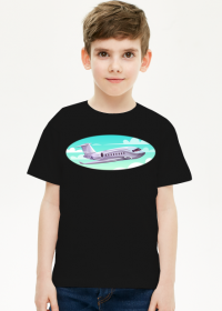 Koszulka dla chłopca "Samolot odrzutowy"