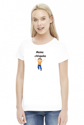 Mama chłopaka - koszulka