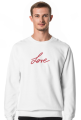 Bluza "Love" - deep red