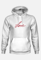 Bluza "Love" - deep red