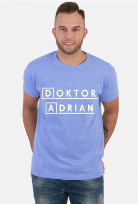 Koszulka doktor z imieniem Adrian - obrona doktoratu prezent