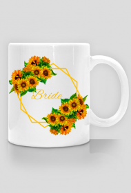 Bride sunflower - kubek