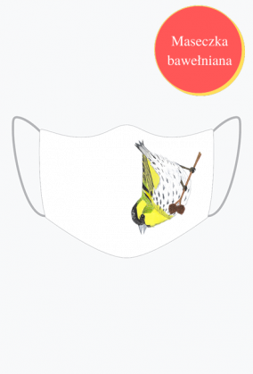 Maseczka z czyżem
