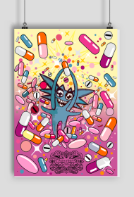 Plakat Chorobeły i Zmoroby