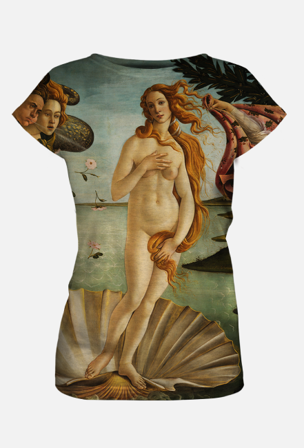 Narodziny Wenus - T-shirt damski
