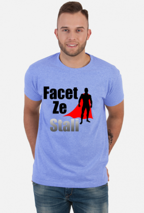 Koszulka męska Facet ze stali