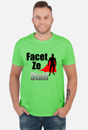 Koszulka męska Facet ze stali