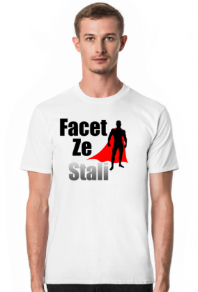 Koszulka męska Facet ze stali