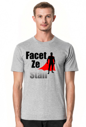 Koszulka męska Facet ze stali