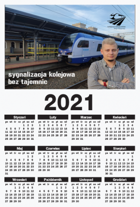 Kalendarz ścienny 2021 - sygnalizacja
