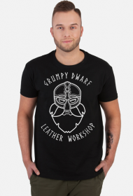 Grumpy Dwarf Leather Workshop Oficialny T-Shirt